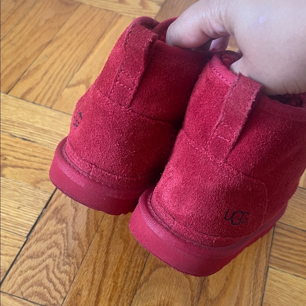 UGG Neumel Boots in Bold Red - Picture 6 of 12